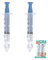 2 Pcs Irrigatore Nasale, Aspiratore Nasale per Bambini, 10 ml Aspiratori Nasali Riutilizzabile, Portatile Irrigatori Nasali, Pulitore Nasale Sicuro