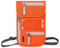 Vspek Sac de Poitrine avec Protection RFID - Étanche - Sac de Voyage pour Homme et Femme - Sac à bandoulière - Sac de Voyage - pour Documents de Voyage, Passeport, Argent Liquide et Smartphone(Orange