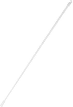 CAXUSD Replacement Blind Wand with Hook Transparent Vertical Blind Rod Lightweight and Sturdy Curtain Accessory for Easy Operation