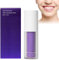 Tkekruh Pasta Blanqueadora Dientes 30ml, Purple Blanqueador Dental, Color Corrector Serum Dientes, Dental Pasta de Dentes Blanqueante, Remoción de Manchas Dentales, Whiten and Brighten