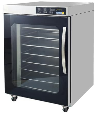 Bread Dough Proofer Machine with Temperature and Humidity Control, 500W Electric Warming Mat and Box for Making Bread, Baked Goods, Warm - 5-60°C