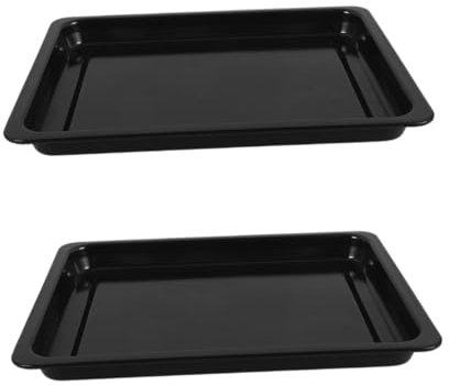 Garneck 2 Stück Blatt Backform Aus Emaille Antihaftbeschichtete Backformen Pfannkuchen-backform Emaille-kuchenform Backform Für Den Ofen Emaillierter Bräter Cookie-kuchen-pfanne Blech