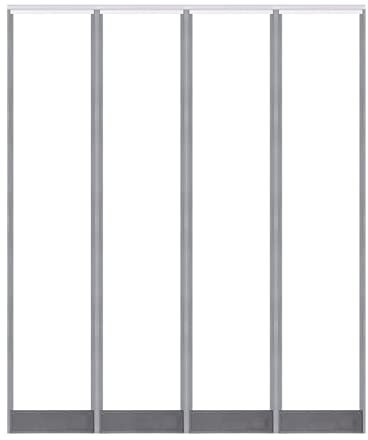 Rideau de porte magnétique à isolation thermique pour pièces climatisées, panneau imperméable en PVC avec 2 mm d'épaisseur pour une protection contre le bruit et le vent