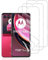 Hhfcryst Pellicola Idrogel Protettiva per Motorola Razr 40 Ultra, 3 Pezzi HD Trasparente Morbido TPU Protezioni per Lo Schermo(Non Vetro Temperato)