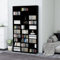 GCHDHAPB Home-Cabinets & Storage,Media Storage Cabinets & Racks,CD Cabinet Black 102x16x177.5 cm Engineered Wood