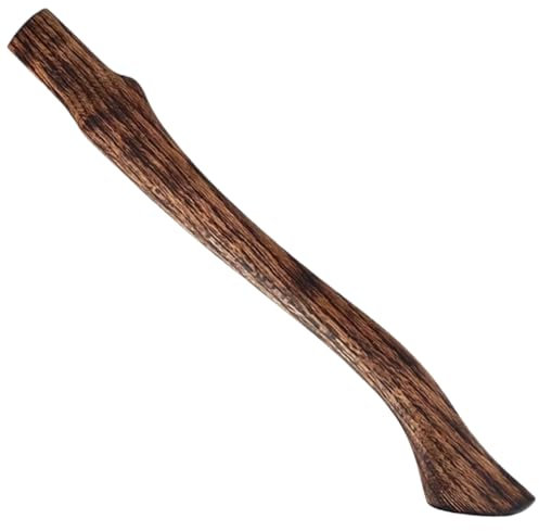 Poigure de Hache de Bois 18, 5 Pouces Poignée Remplacement Hache rognon Ergonomique avec Un Choc Final résistant à la fractionnement du hachage Bois et du Camping en Plein air