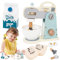Toy Blender - Pretend Play Mixer - Wooden Pretend Play Kitchen Accessories Set for 3-5 Years Old Toddler Girls Boys Baby Kids