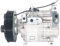 Compresor de aire acondicionado compatible con Mazda 3 6 1.6/1.8/2.0/2.3 H12A1AS4EY H12A1AX4EY BBP261450 BBP2-61-450 BBP2-61-450A BBP261450A