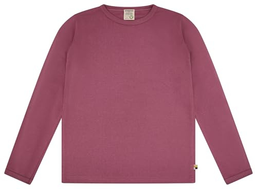 loud + proud Mädchen Langarm Uni, GOTS Zertifiziert Langarmshirt