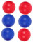 Milisten Balones de Paleta de Playa 6 Piezas Coloridas para Niños Balones de Juego de PU y de Playa para Actividades al Aire Libre