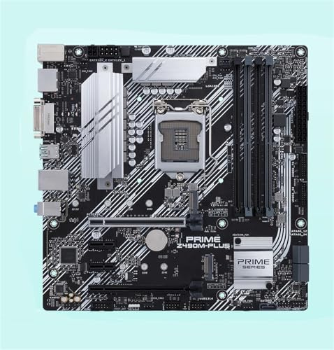 Placa Base Fit For ASUS Prime Z490M-PLUS Intel Socket LGA1200 CPU DDR4 4400(OC) Chipset de Memoria Z490 MATX