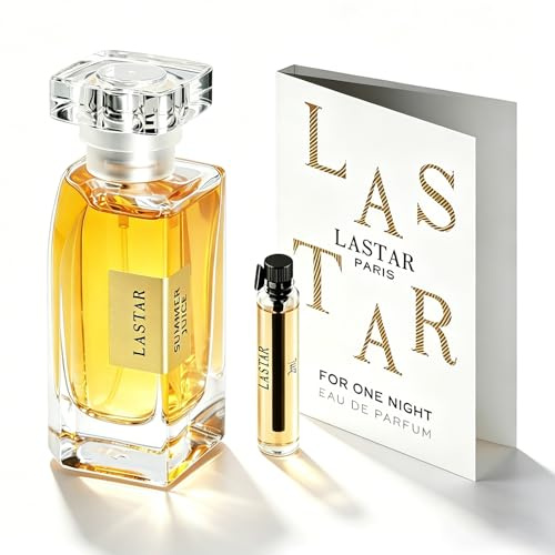 LASTAR Orange Parfum Mit Probe, Reisegröße Eau de Toilette für Herren und Herren, Jasmin, Bernstein - 45 ML+2 ML, Perfekt für Feiertage, Weihnachten, Neujahrsgeschenke