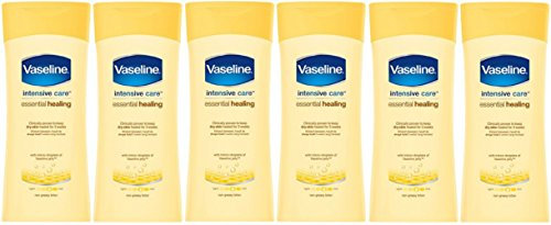 x6 Vaseline Intensive Care Essential Healing Dry Skin Body Lotion 200ml
