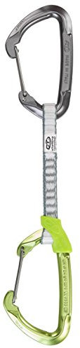 Climbing Technology Lime-W DY, Rinvio Unisex – Adulto, Verde/Grigio, 12 cm