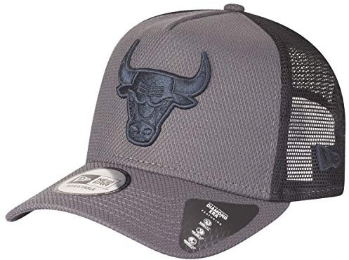 New Era Adjustable Trucker Cap - Diamond Chicago Bulls