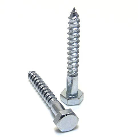 10 Stk. Holzschrauben Sechskant DIN 571 verzinkt Schrauben 6,8,10,12 mm Holz Schraube (10 x 240 mm)