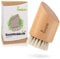 lampox® Gesichtsbürste Trockenbürste Gesicht face brush Peelingbürste Peeling Reinigung Naturborsten aus Pferdehaar Buchenholz