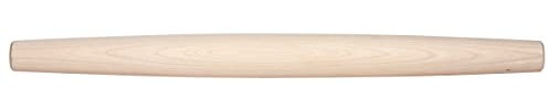 J.K. Adams Maple Wood Baking and Pastry French Rolling Pin for Pizza, Pie, Cookie Dough Roller, and More, 20.5 Long x 1.75 Diameter (COOP-FP1)