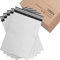 verpacking Versandbeutel 240x325 mm Weiß/Schwarz [Größe und Stückzahl wählbar] Blickdicht Coex Versandtaschen für Kleidung selbstklebend Verpackungstüten Folienversandtaschen 1000 Stück