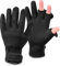 normani Wasser- und Winddichte Angel Handschuhe Winterhandschuhe Fishingsports Anglerhandschuhe 2,5 mm Titanium-Neopren Farbe Schwarz/Schwarz Größe 3XL
