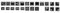 A set of 23 cooker stickers - white symbols on black background (R59/1) (14 x 14 mm)