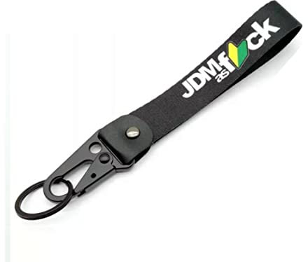 JDM as Fack - Race Racing Racecar Lanyard Jettag Schlüsselband Tuning Auto Turbo NOS Schlüsselanhänger