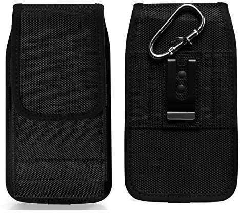 Phone Holster for iPhone 15 14 13 12 Pro Max / 15 16 Plus, Samsung Galaxy A15 A55 A54 A35 A25 S25+ S24 FE S23 FE S21 Plus - Mobile Phones Bet Holder Pouch with Clip for Moto G55, Pixel 9a 8a 7a
