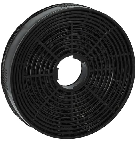 vhbw 1x Aktivkohlefilter kompatibel mit Amica FH17231-1E | OTS515I, OTS615W, OTS515W, OTS615I Dunstabzugshaube - 14 cm