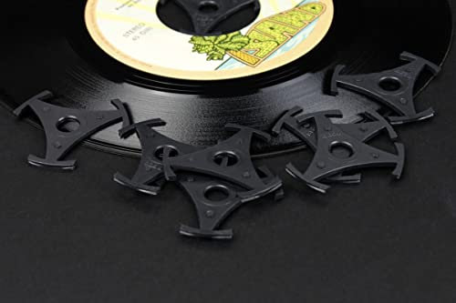 MC DAISON confezione 50 pezzi adattatore per dischi 45 giri in plastica da montare direttamente sul vinile (perfetto per Jukebox!)