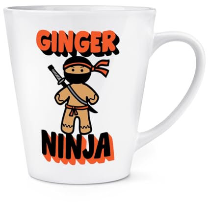 Ginger Ninja 12oz Latte Mug Cup