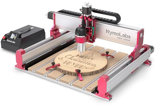 NymoLabs NBX-5040 - Macchina per router CNC con 710 W 7000-30000 rpm e ugello ER-11, fresatura per legno e alluminio acrilico