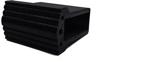 Leiterfuss Ersatzfuss für Traversen Aussenschuh in verschiedenen Größen aus TPU UV-Resist passend für viele Leitertypen Holmgrößen Anti Rutsch Bodenschohnend Ersatzfuß weich inkl. Bohrschraube (55x20)