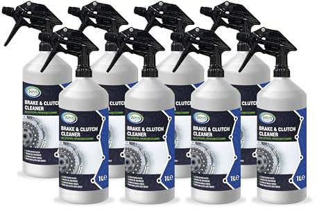Jovs Brake and Clutch Cleaner 8 X 1L – Dust, Grease, and Oil Remover! Powerful Cleaning, Precision Degreasing, and Rust Removal for Peak Automotive Performance.