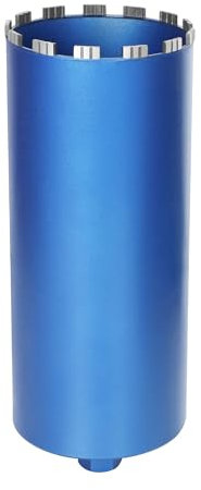 Diamantbohrkrone Kernbohrer für Kernbohrgerät mit Turbo, 1 1/4, Ø 150mm, Gesamtlänge 460 mm, Nass Trocken Dosenbohrer Diamant Bohrkrone Nassbohrkrone Trockenbohrkrone für Beton