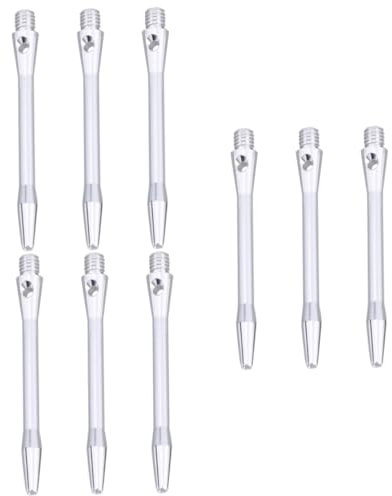 Sosoport 9pcs Shafts Darts Stems for Professional Target Dart Shafts Thread Aluminium Alloy