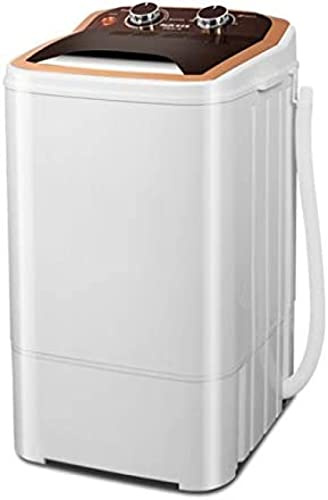 Lavatrice piccola 3 kg Protezione ambientale PP Luce antibatterica viola Lavatrice a tamburo, Lavatrice piccola capacità 3,0 kg, Scarico rimovibile semiautomatico 240 W, Oro