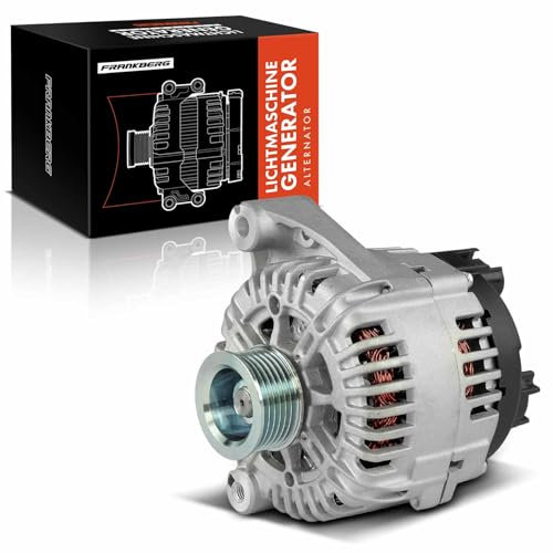 Frankberg Lichtmaschine Generator 2-Polig Kompatibel mit 5er Touring E61 3.0L 3er Touring E91 3.0L X3 E83 3.0L 5er E60 3.0L 5er Touring E61 2.5L Replace# TG15C072