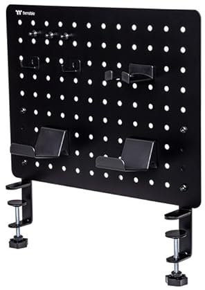 Thermaltake GEA Gaming Desk Pegboard | Tabla perforada | Mediana | Negro