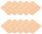 FONCBIEN Apósito de Espuma de Silicona con Borde, 10ud Apositos Adhesivos Impermeables 10cm x 10cm Apósitos para Heridas Altamente Absorbente Tiritas Cicatrizantes para Pieles Sensibles