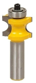 1pc 1/2 Codolo Bullnose Router Bit 3/16r - 3/8 Taglierina for la lavorazione del legno Taglierina a tenone for strumenti for la lavorazione del legno