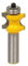 1pc 1/2 Codolo Bullnose Router Bit 3/16r - 3/8 Taglierina for la lavorazione del legno Taglierina a tenone for strumenti for la lavorazione del legno