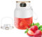 Portable Juicer Blender, Food Mixer, USB Rechargeable Citrus Juicer, Food Processor Digital Display Juicer Smoothies and Smoothies Blender 600ml Rob Juicer