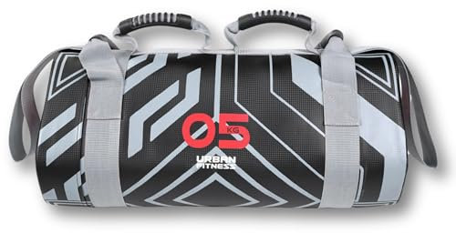 Urban Fitness Power Bag, Sandfeld, strapazierfähiges PVC, Pyramidenform, Funktionelles Krafttraining, Ausdauer- und Mobilität, Workout-Gewicht, 5 kg