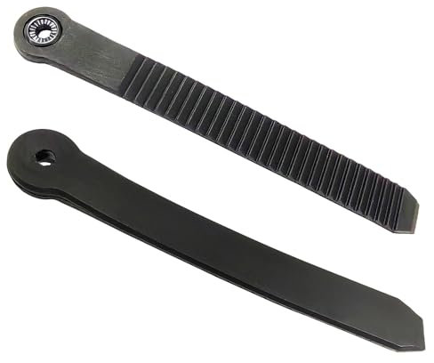1 Paar 20,7 cm Snowboard Bindung Zehen/Knöchel Leiter Riemen Schwarz TPEE für Snowboard Bindung Strap-in System