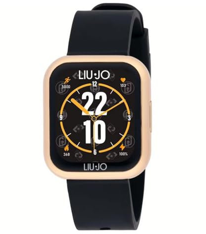 Liu Jo Orologio Unisex Smartwatch Voice Mini Rose Cinturino Nero