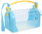 POPETPOP Handheld Hamster Carrier Cage Compact Portable Travel Cage for Small Animals Lightweight Design Water Bottle and Food Bowl for Mice and Hamsters