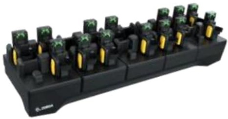 Zebra RS6100 20-Slot Ring Scanner Charger. Without: PWR, DC, CRD-RS61-20SCHG-01