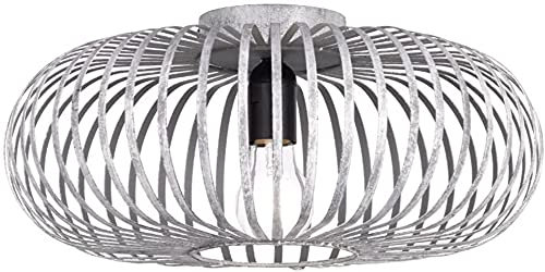 Trio Leuchten Deckenleuchte Johann 606900161, Metall grau antik, exkl. 1x E27