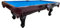 8 Ft. Billardtisch Tunierpoolbillard Poolbillard Modell Webster Nr.32 Farbe: Mahagoni Tuchfarbe: Blau Pool Billard mit 3cm starken Schieferplatten Maß:254x142cm