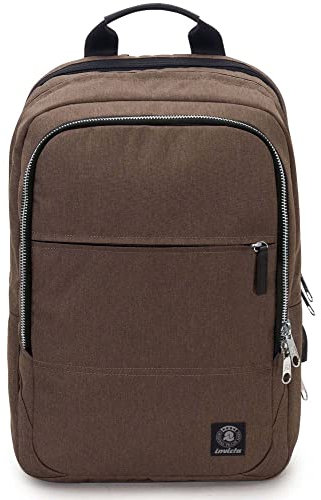 Office Backpack - INVICTA @Work - Brown - BIZ L - Tablet and Laptop up to 15